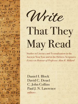 cover image of Write That They May Read